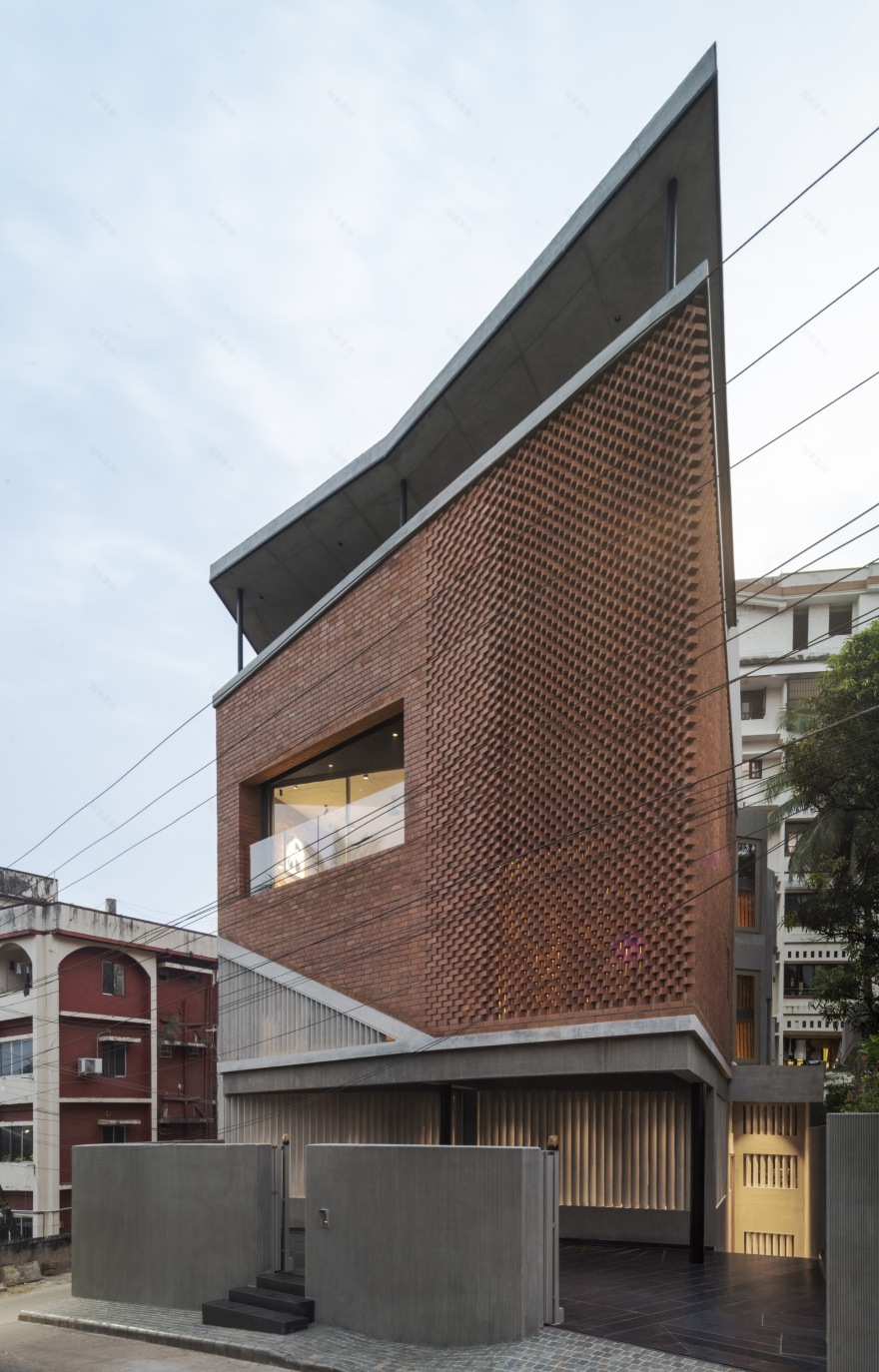 砖房丨印度丨The Purple Ink Studio-30