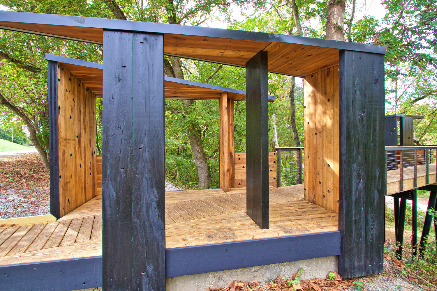 新河火车观察塔丨美国丨弗吉尼亚理工大学-27