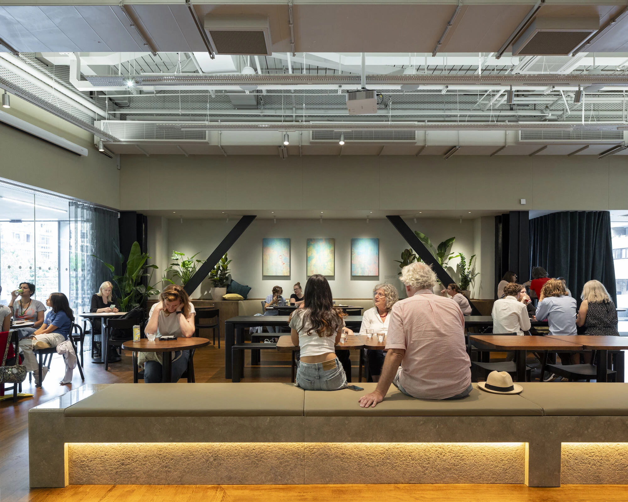 泰特现代美术馆的角落丨英国伦敦丨Holland Harvey Architects-32