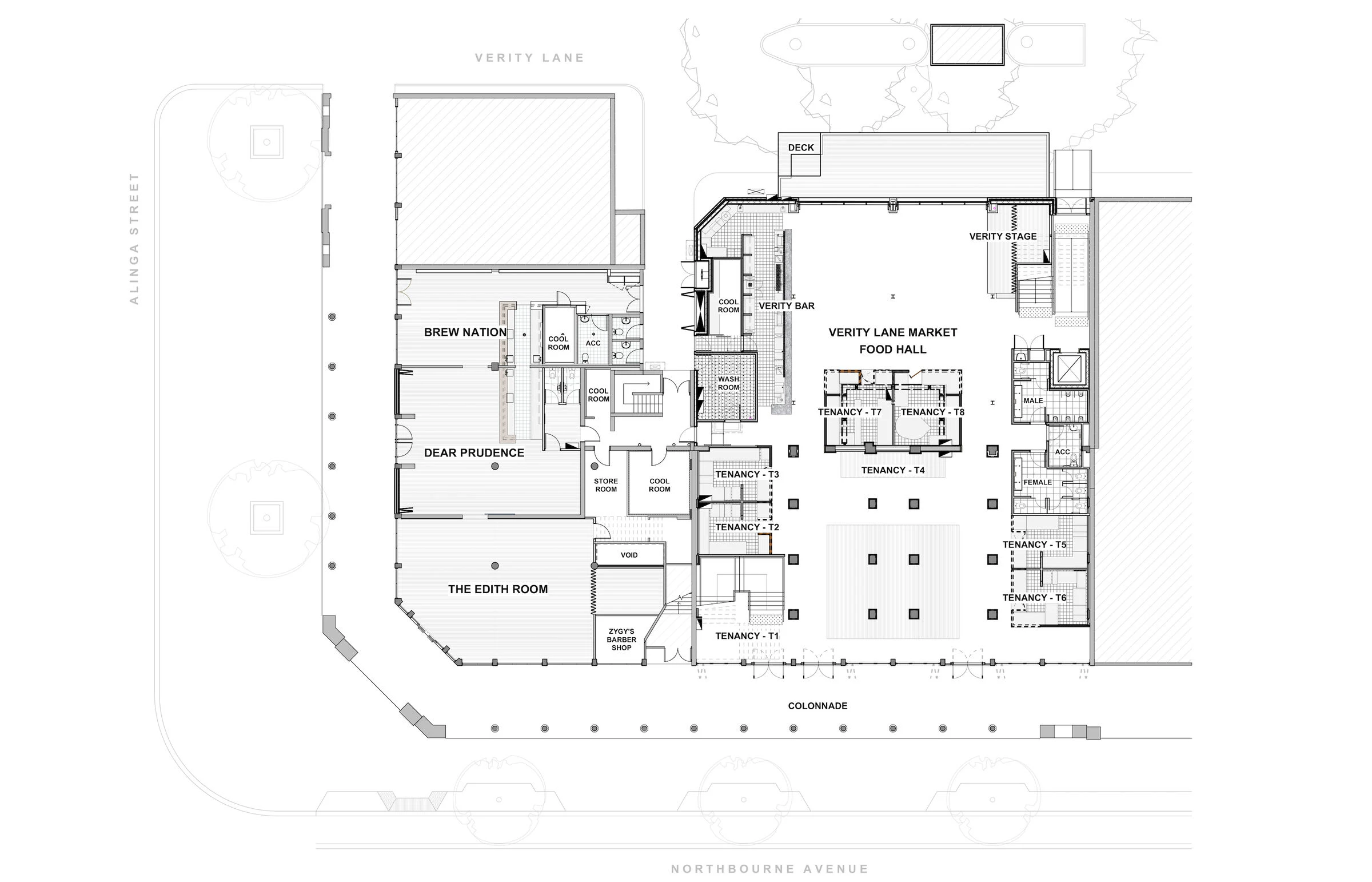 维里蒂巷市场丨澳大利亚堪培拉丨Mather Architecture-50