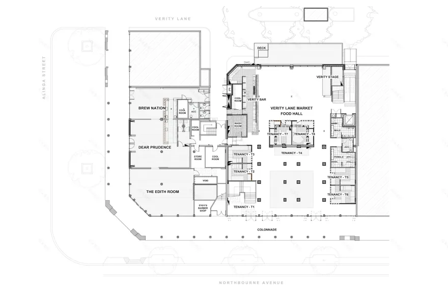 维里蒂巷市场丨澳大利亚堪培拉丨Mather Architecture-50