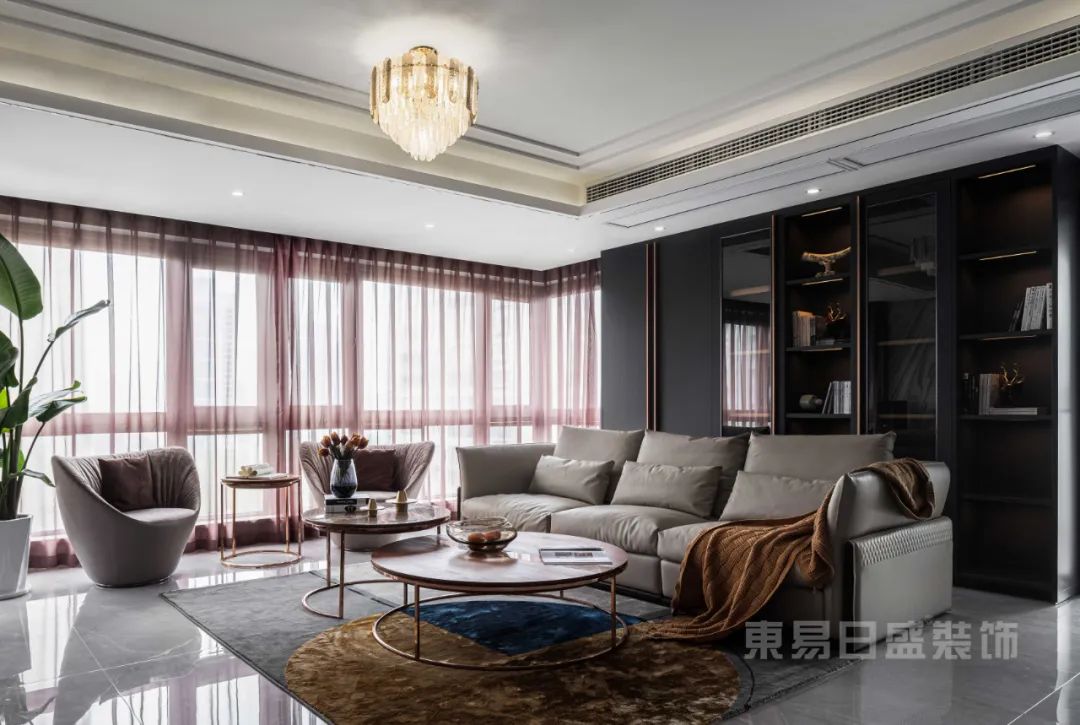 249㎡简约轻奢实景，一物一色，都在或浅或深地表达着-14