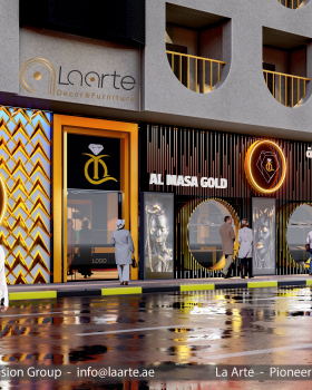 Proposal3 珠宝店室内设计丨laarte.ae