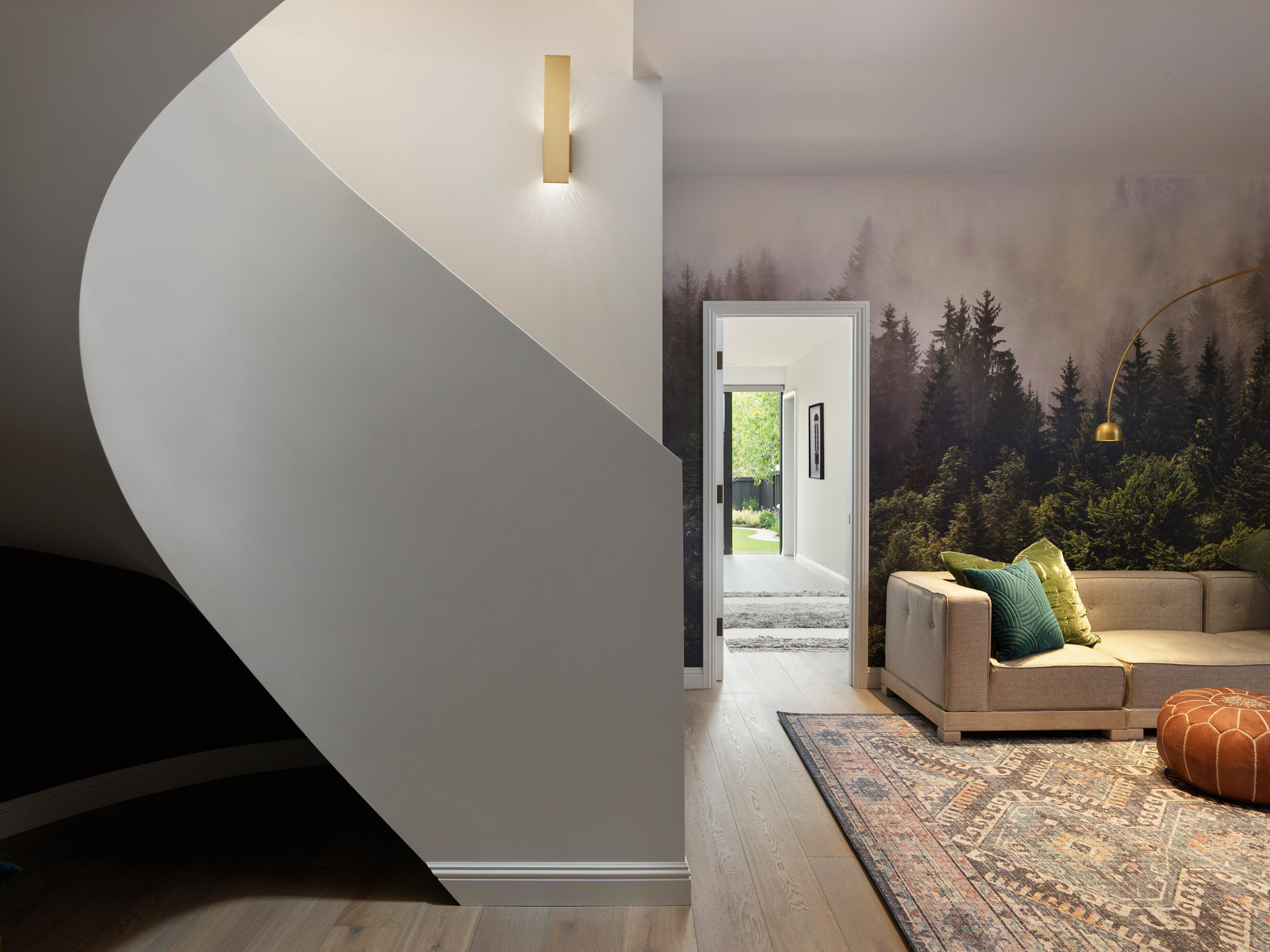 旧金山弧形住宅,挑战地震风险与空间限制-7