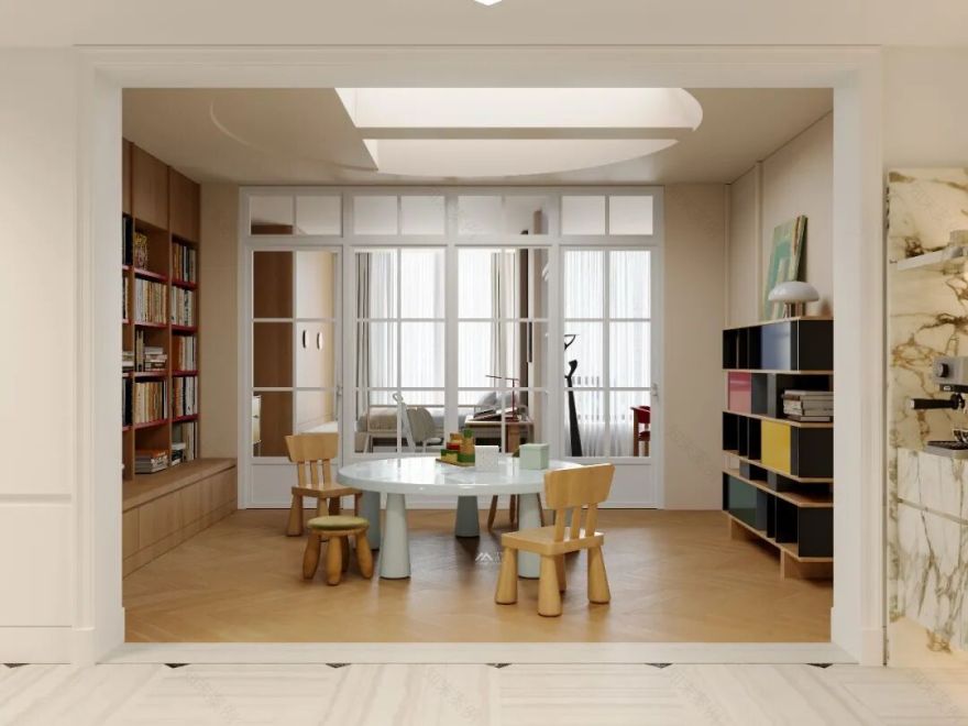 深圳400㎡大平层设计丨中国深圳丨HOMBLE红柏设计-37