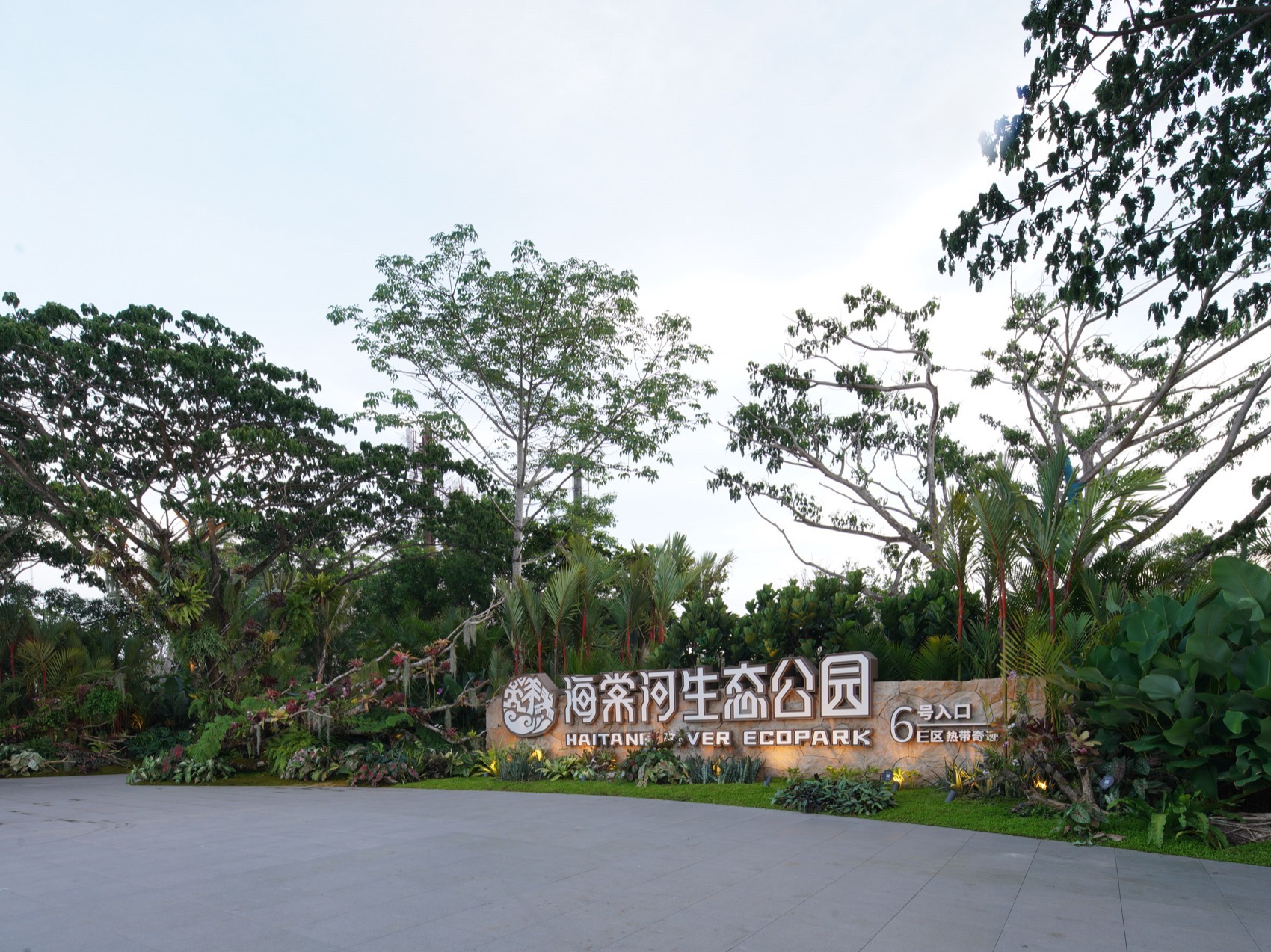 三亚海棠河生态公园阔叶浅溪段的花境生态营造丨中国三亚丨LOLA景观建筑设计事务所-109