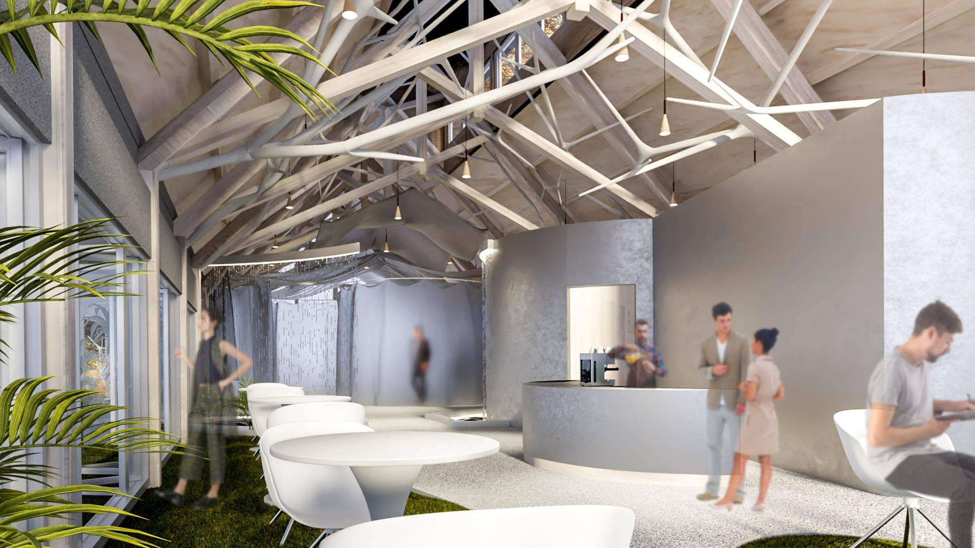 后疫情复合式咖啡厅设计-9