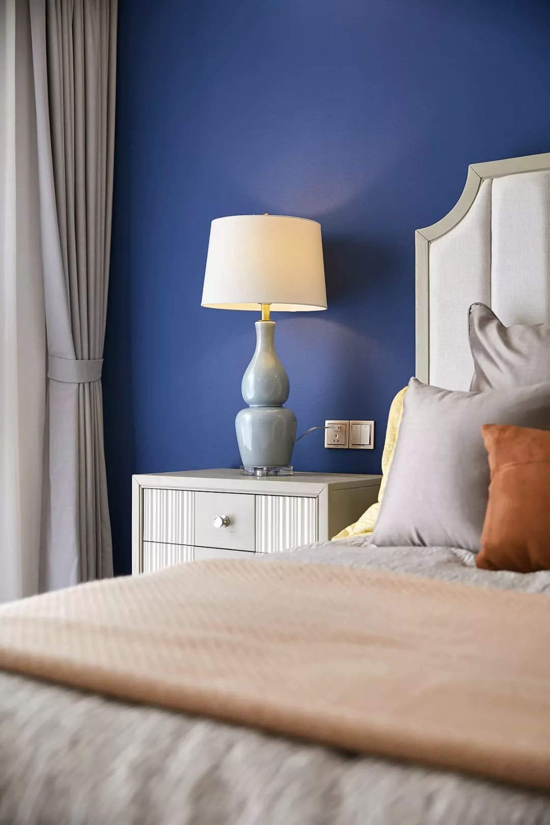 陈琴芳 | 余姚万里·世纪豪庭的轻奢美式家居设计-14