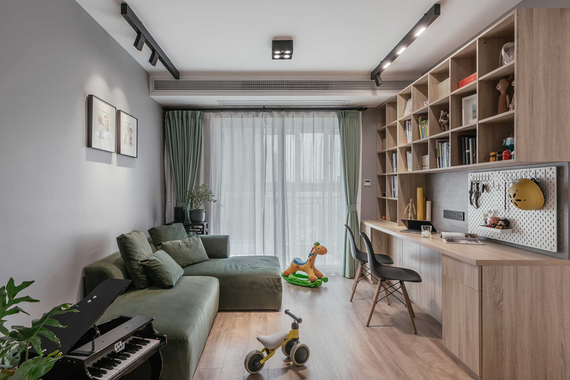 两居室の幸福生活 小户型教科书式突变丨中国苏州丨为睦设计-15