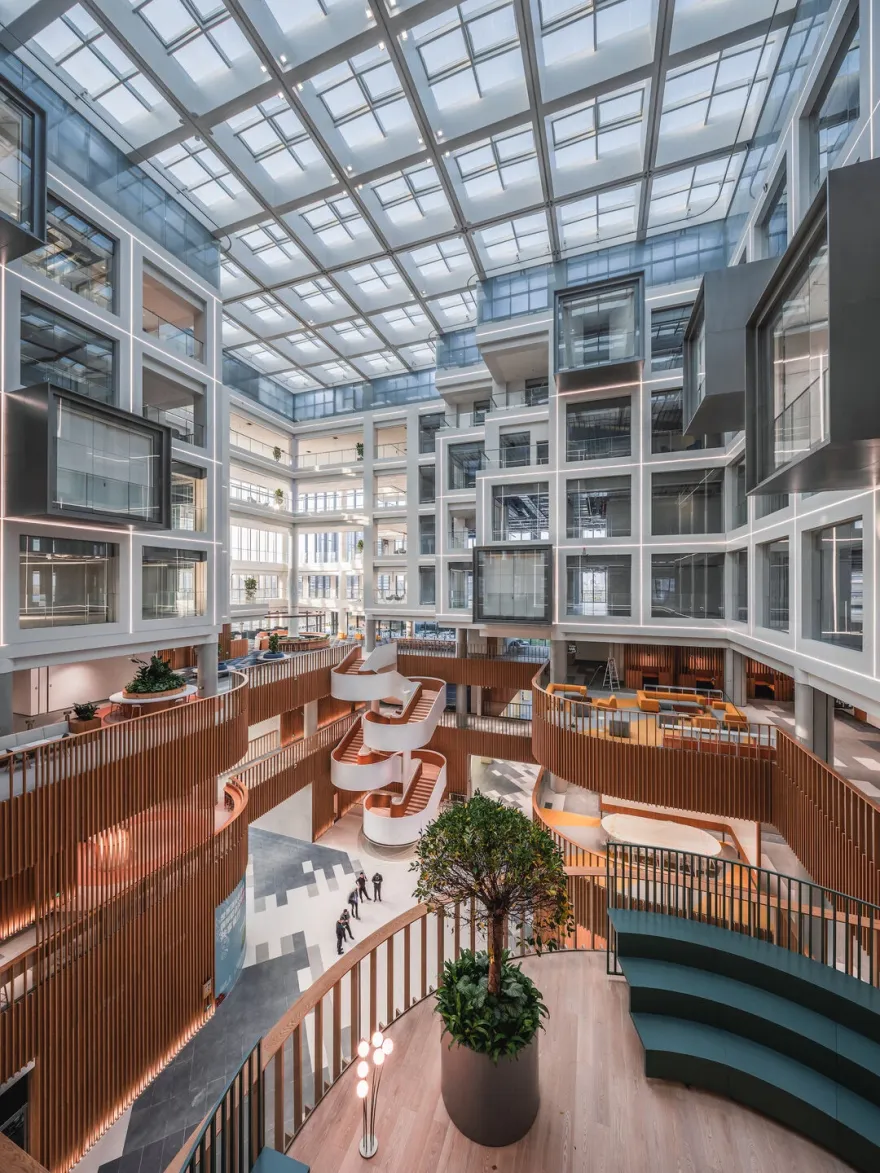 世界上第一个专门建造的人工智能实验室丨中国上海丨PLP Architecture,Hassell-11