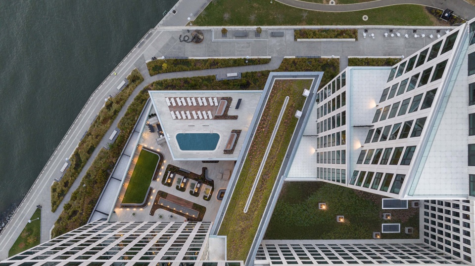 OMA 设计的纽约 EAGLE + WEST 住宅塔楼，巧妙解决空间限制问题-48