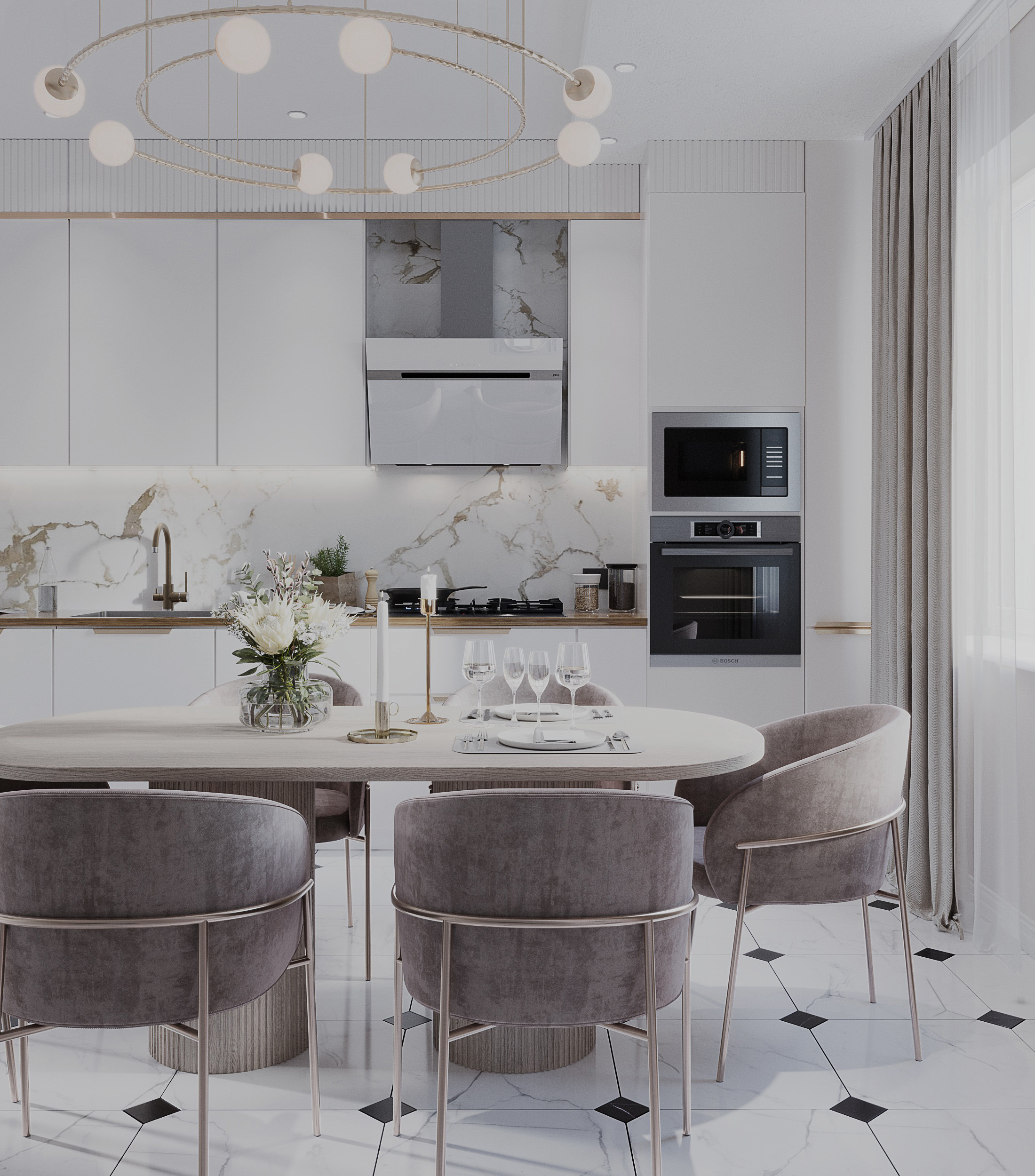 3D kitchen visualization-7