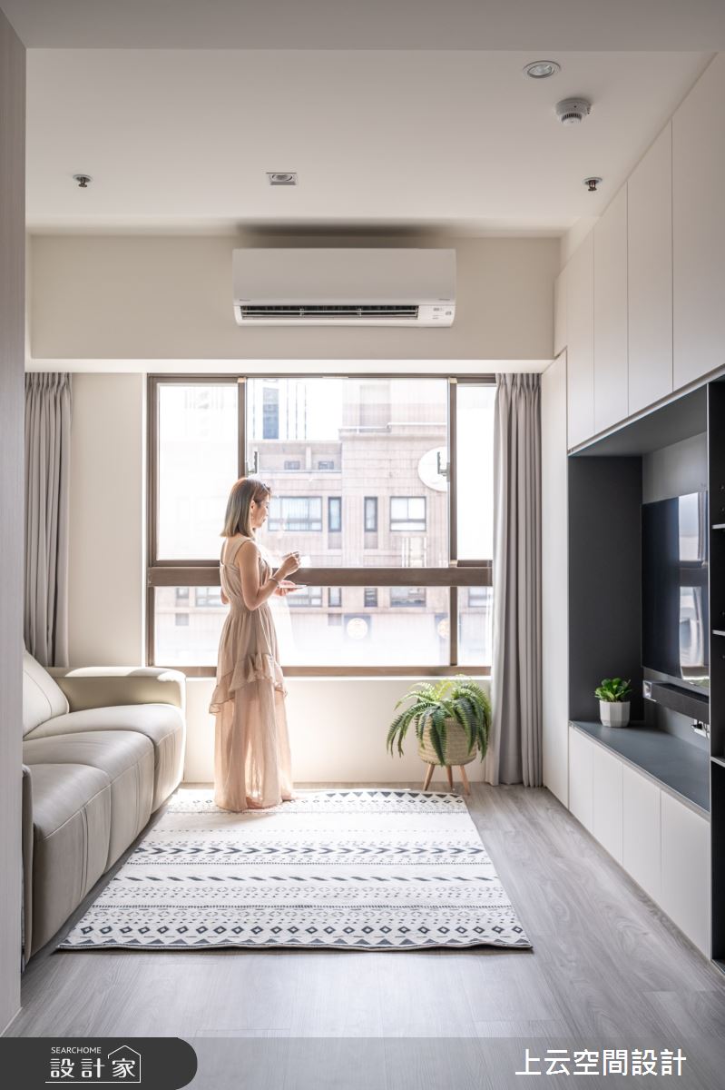 上云·恬悅心居·簡約風·20坪設計案例丨上云空間設計-17