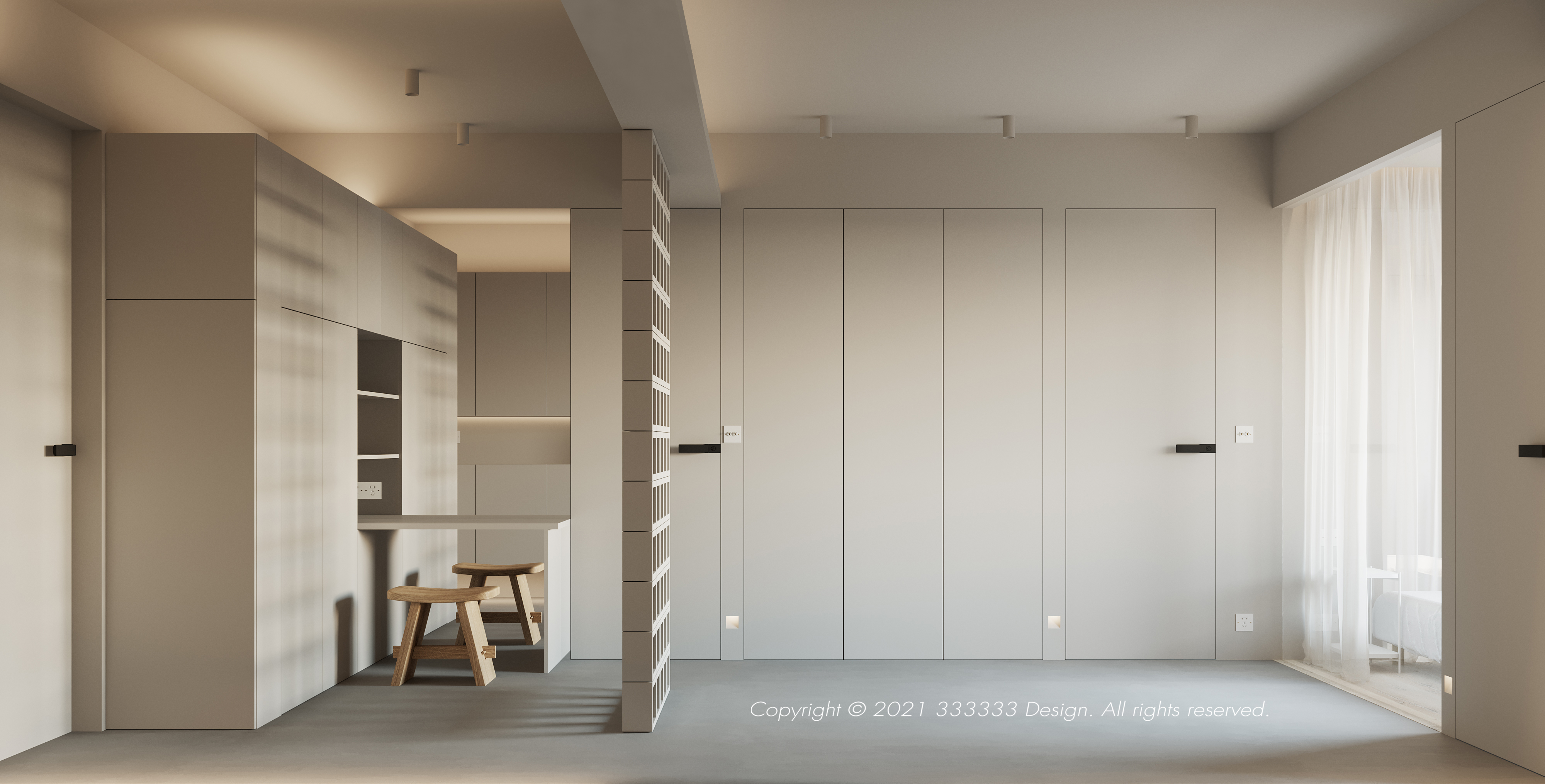 98m² の 三口之家-0