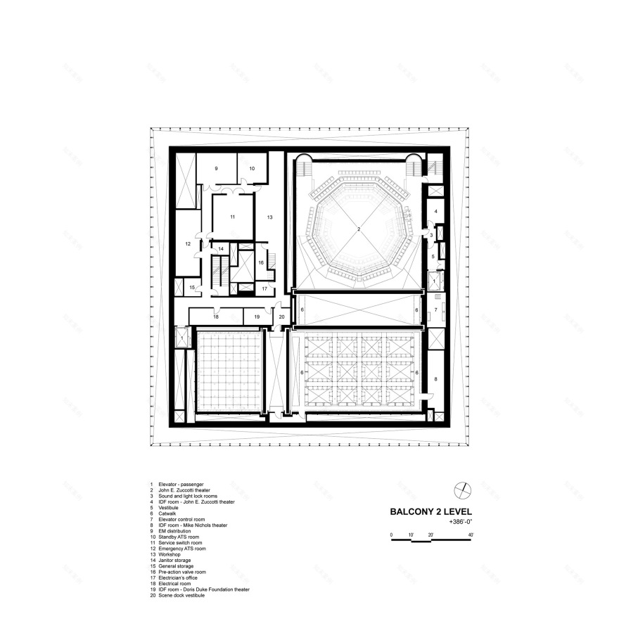 佩雷尔曼表演艺术中心丨美国纽约丨REX ARCHITECTURE-60