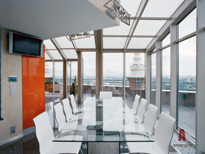 三层高科技风格 penthouse 室内设计丨Серебряная Мария,Макушев Сергей-16