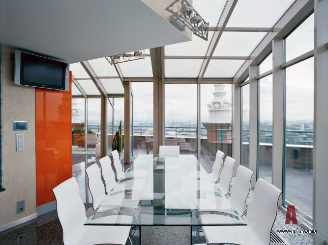 三层高科技风格 penthouse 室内设计丨Серебряная Мария,Макушев Сергей-16