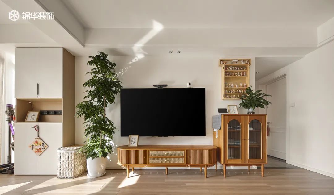 现代原木风家居设计丨锦华装饰-16