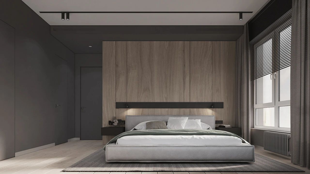 现代简约北欧风家居空间设计丨俄罗斯丨Aspecta Studio-16