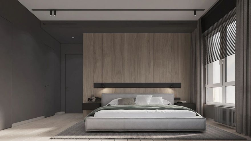 现代简约北欧风家居空间设计丨俄罗斯丨Aspecta Studio-16