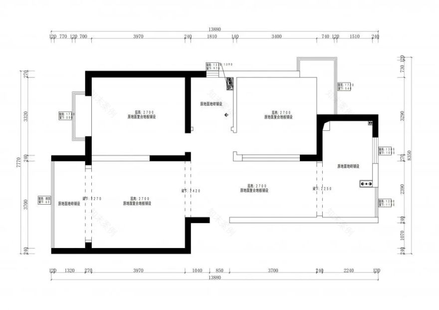 黑白极简光之居,孙姐家的大平层视野-14