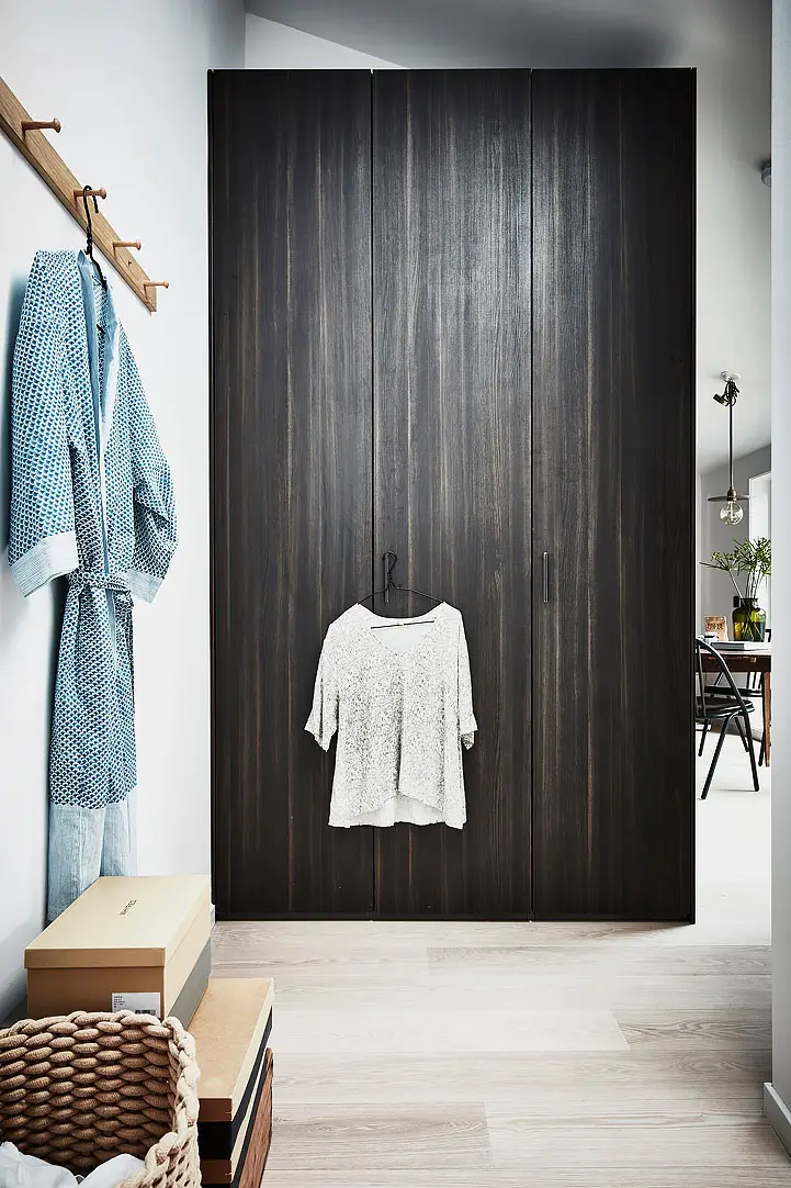 34 平米瑞典公寓，长条形空间妙手回春-21