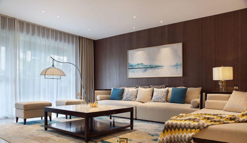 禅意栖居——深圳三湘海尚花园310平现代东方禅意住宅设计-32