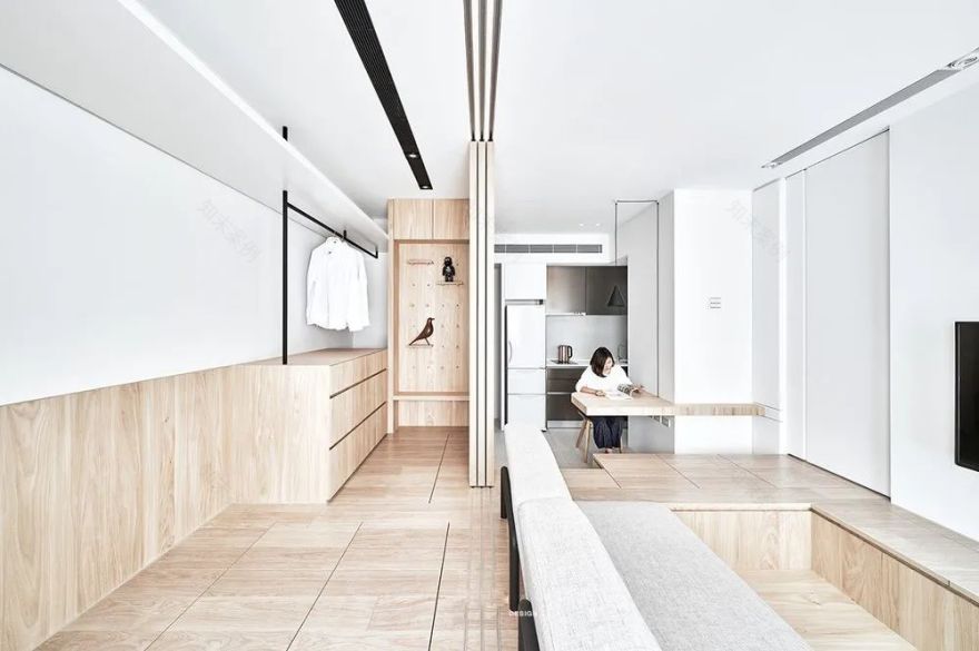 30㎡一居改两居,教科书般改造-59