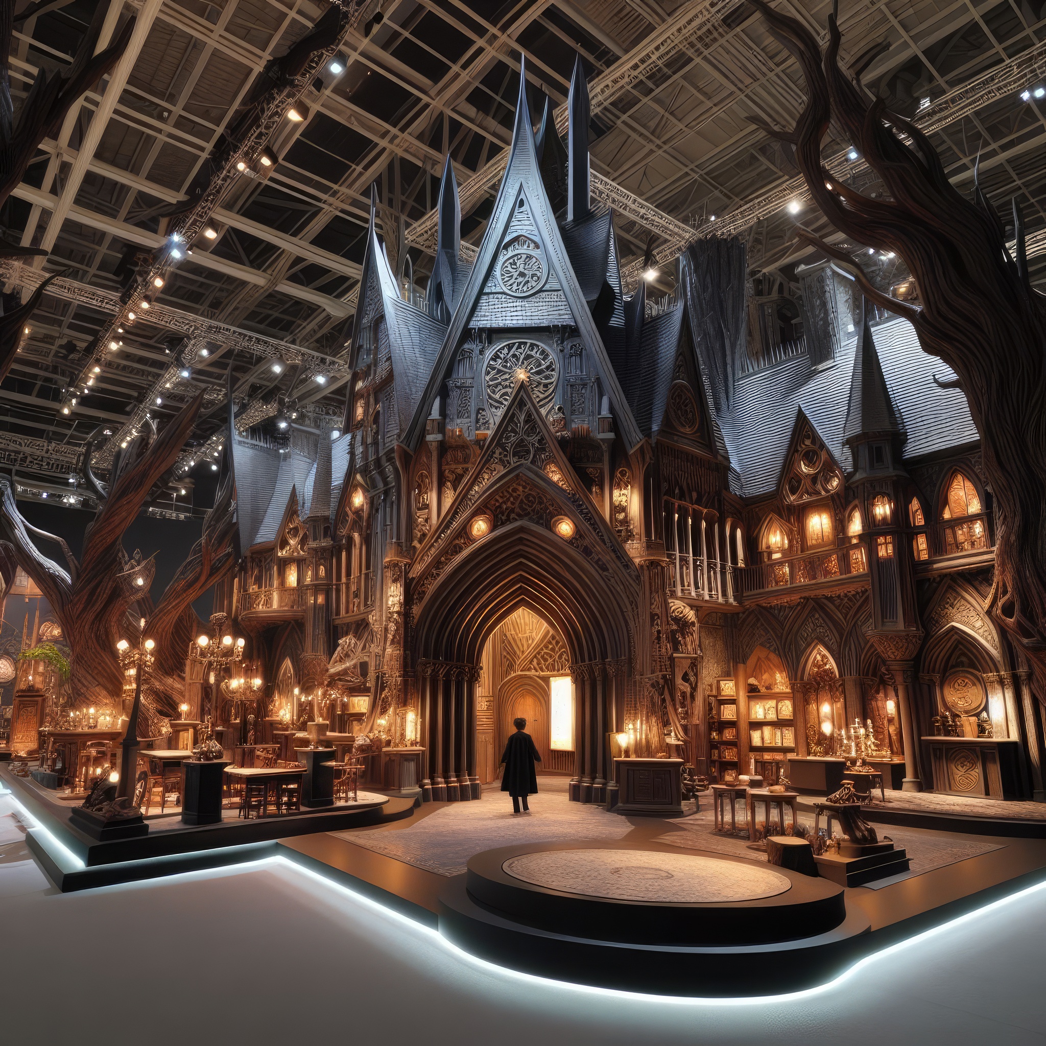 Harry Potter exhibition booth/interior store by Ai-19
