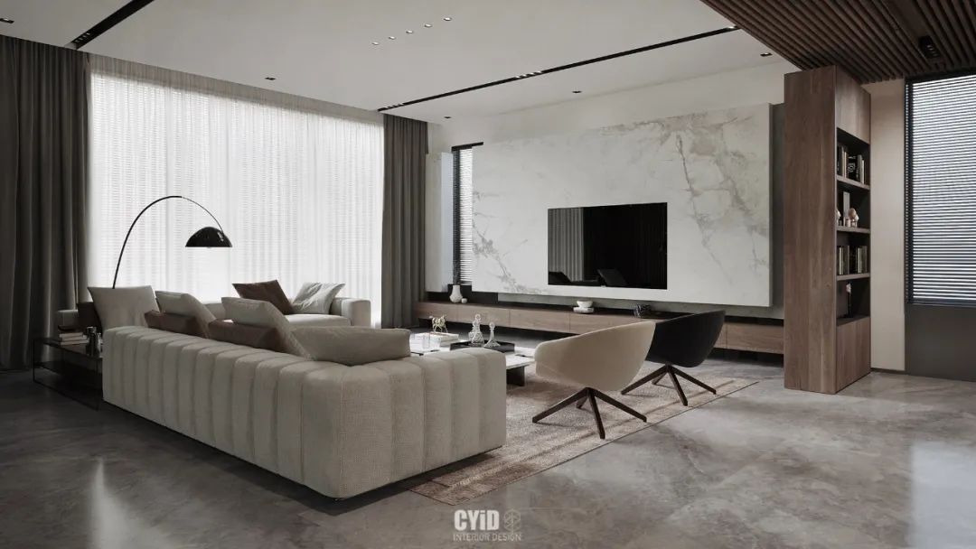 萧山别墅设计，至美大宅的现代自然主义演绎-18