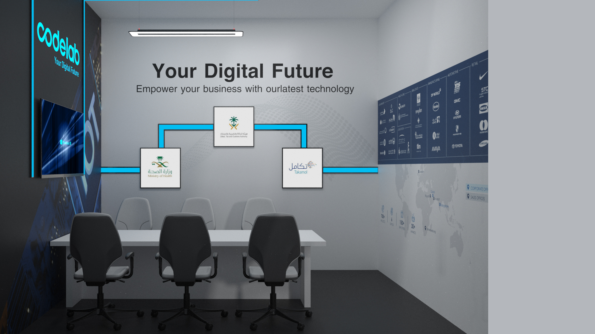 Design concept for CODELAB @GITEX-9