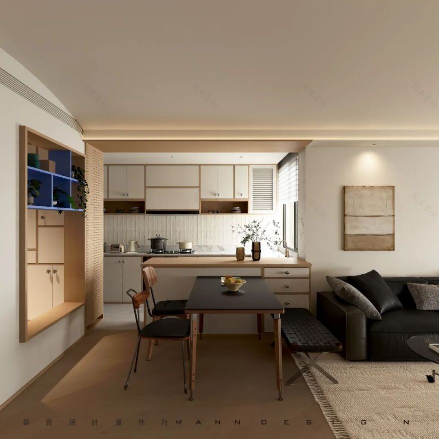 银泰红城小户型丨曼恩设计事务所-29