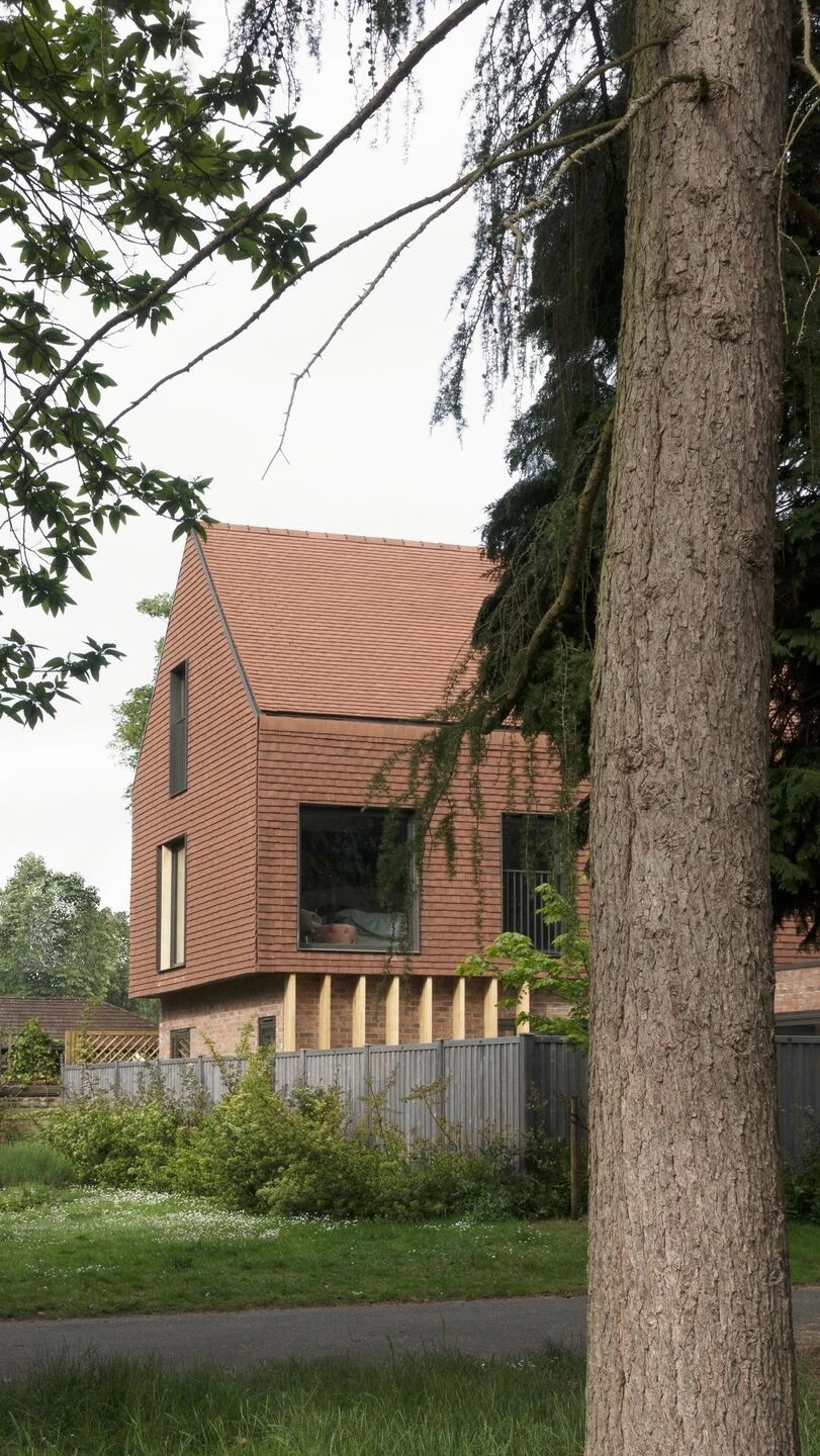英国 Didsbury 砖石墙隐藏的土陶别墅丨英国曼彻斯特丨Annabelle Tugby Architects-23