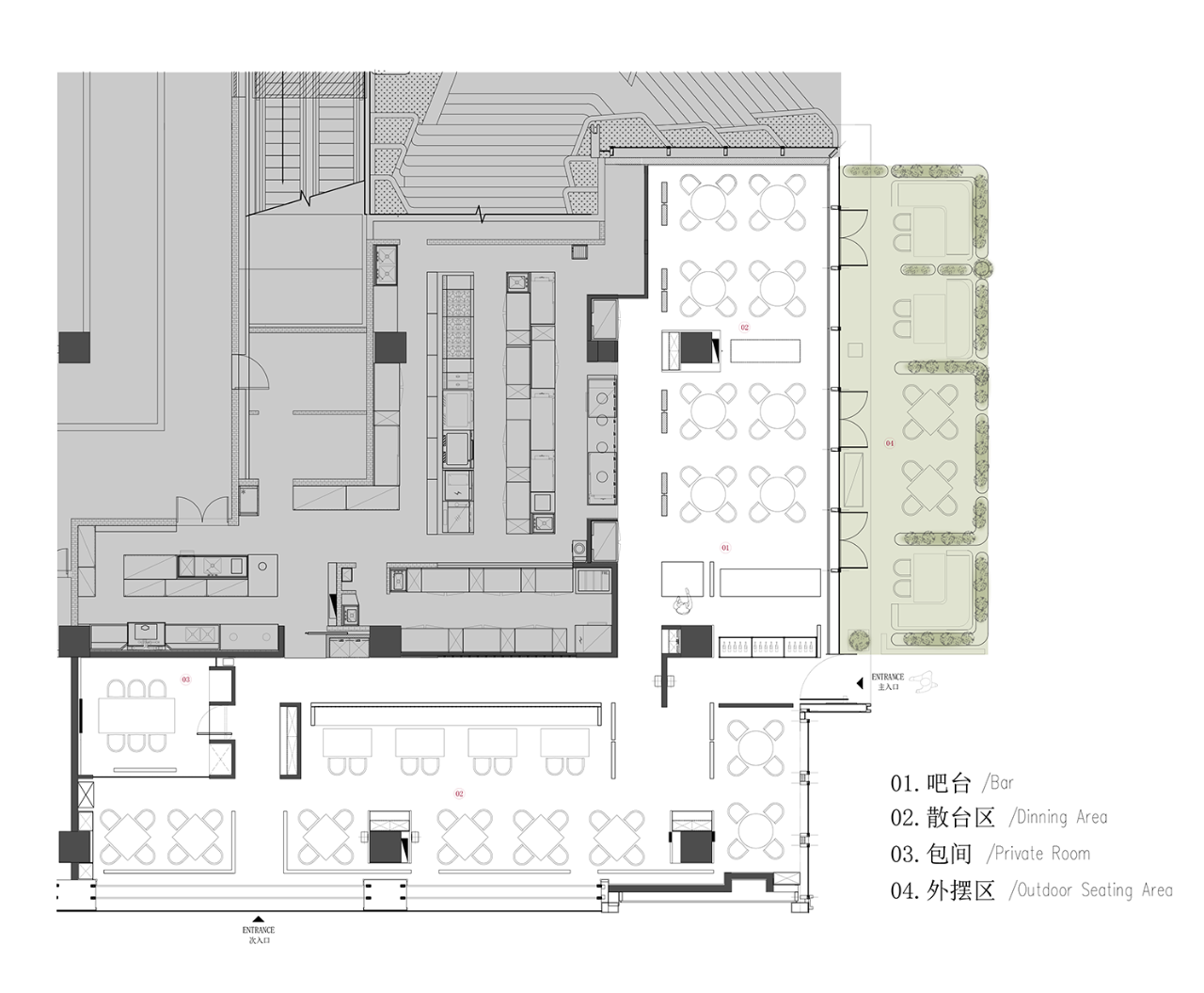 US' PRIME 1885丨牛排家丨中国杭州丨AD ARCHITECTURE ∣艾克建筑设计-65