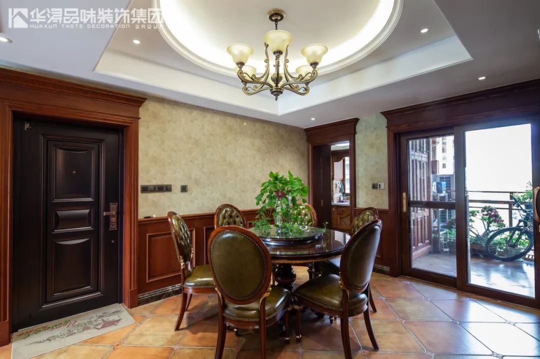 128m²美式古典家居,华美富丽的浪漫气息-24