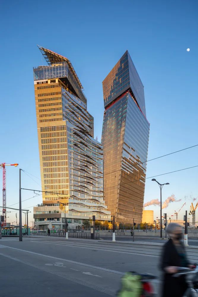 Tours Duo 双子塔丨法国巴黎丨让努维尔建筑事务所-0