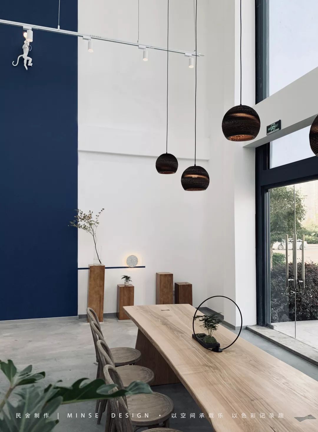 杭州富春江畔的克莱因蓝商业空间-44