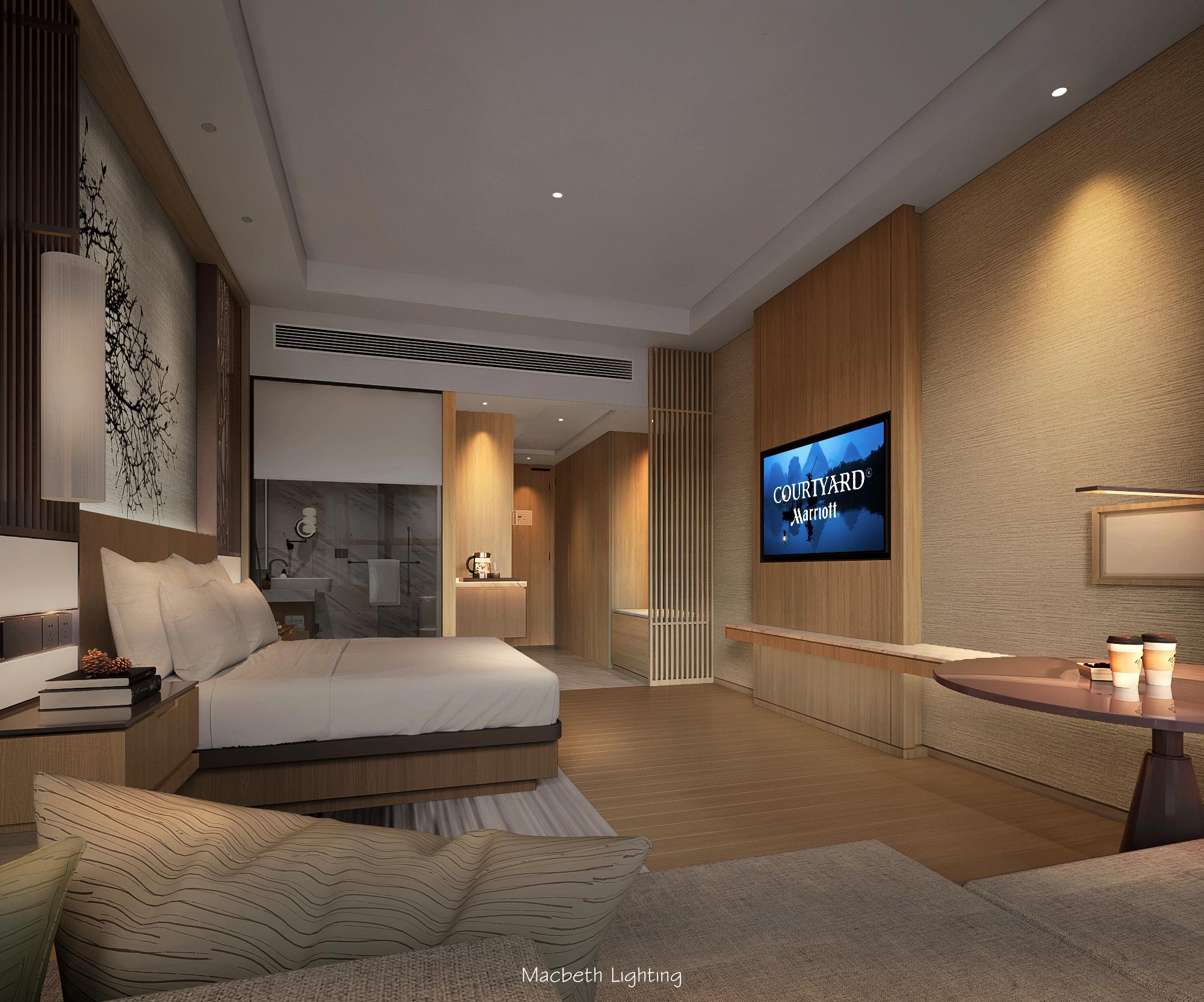 某酒店样板间灯光巡场丨中国昆明-9