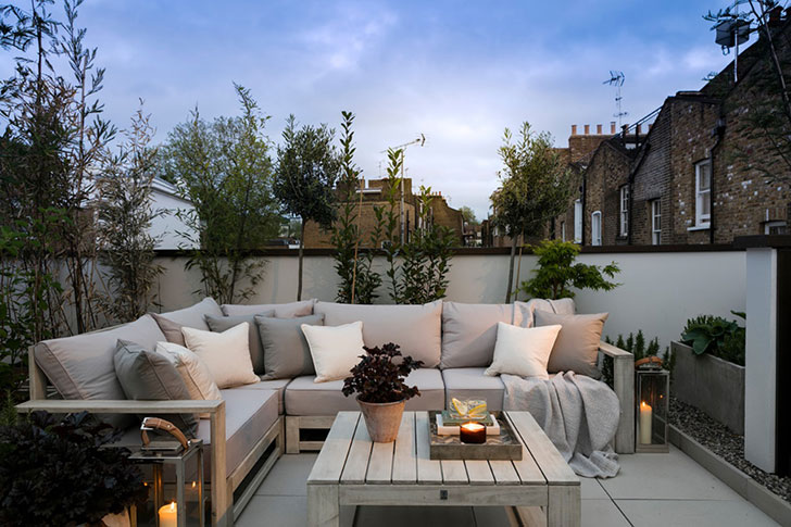 伦敦现代简约风格联排别墅-13