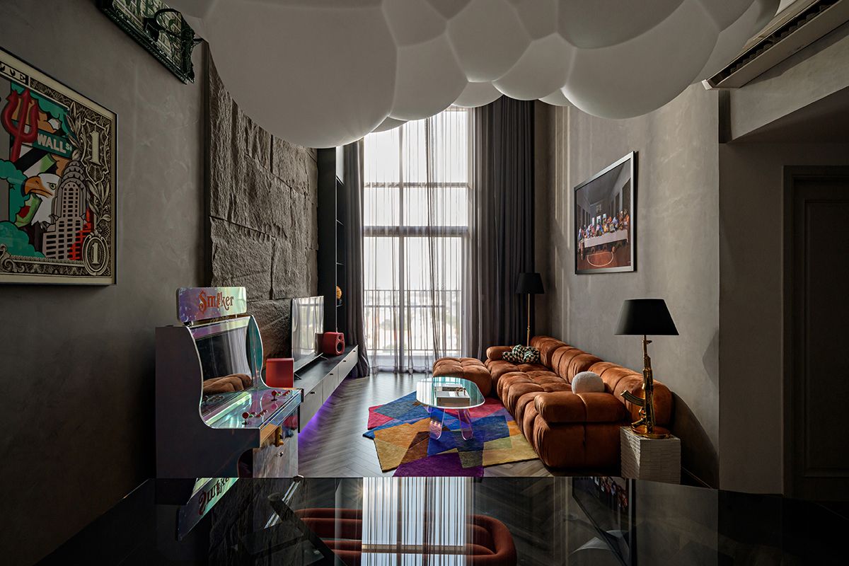 140m2 公寓蜕变为现代艺术家的独特空间-19