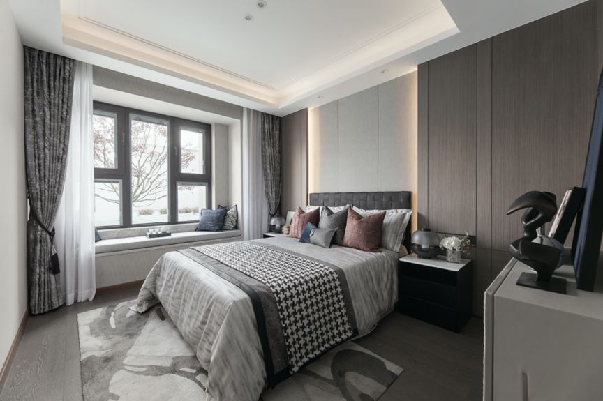 金地·悦城大境样板间 | 现代风格，艺术与生活的完美结合-51