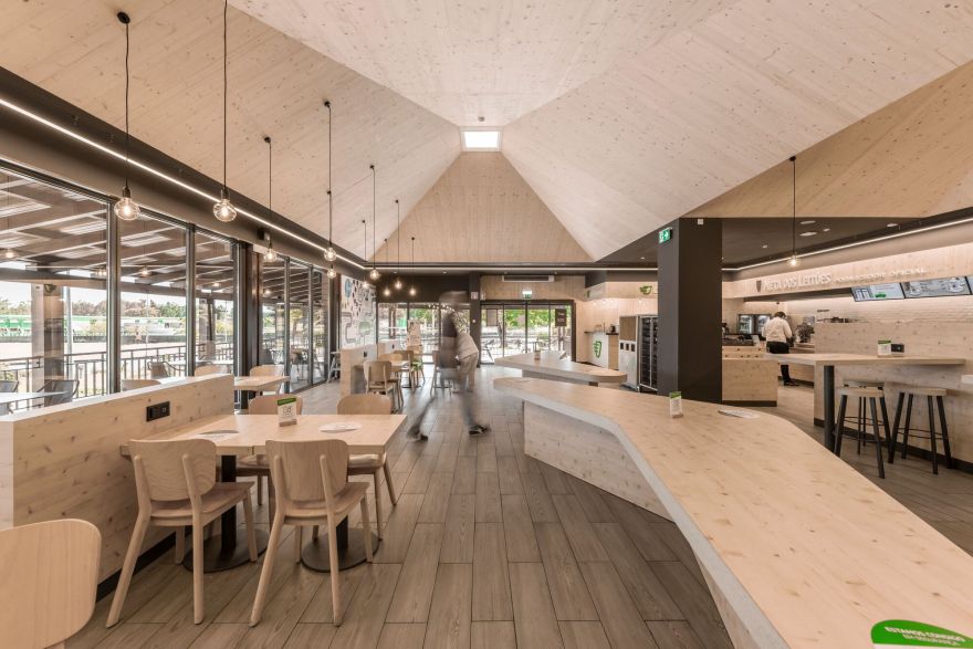 Brisa A1 Mealhada 高速服务区室内设计丨葡萄牙丨GSS arquitectos-13