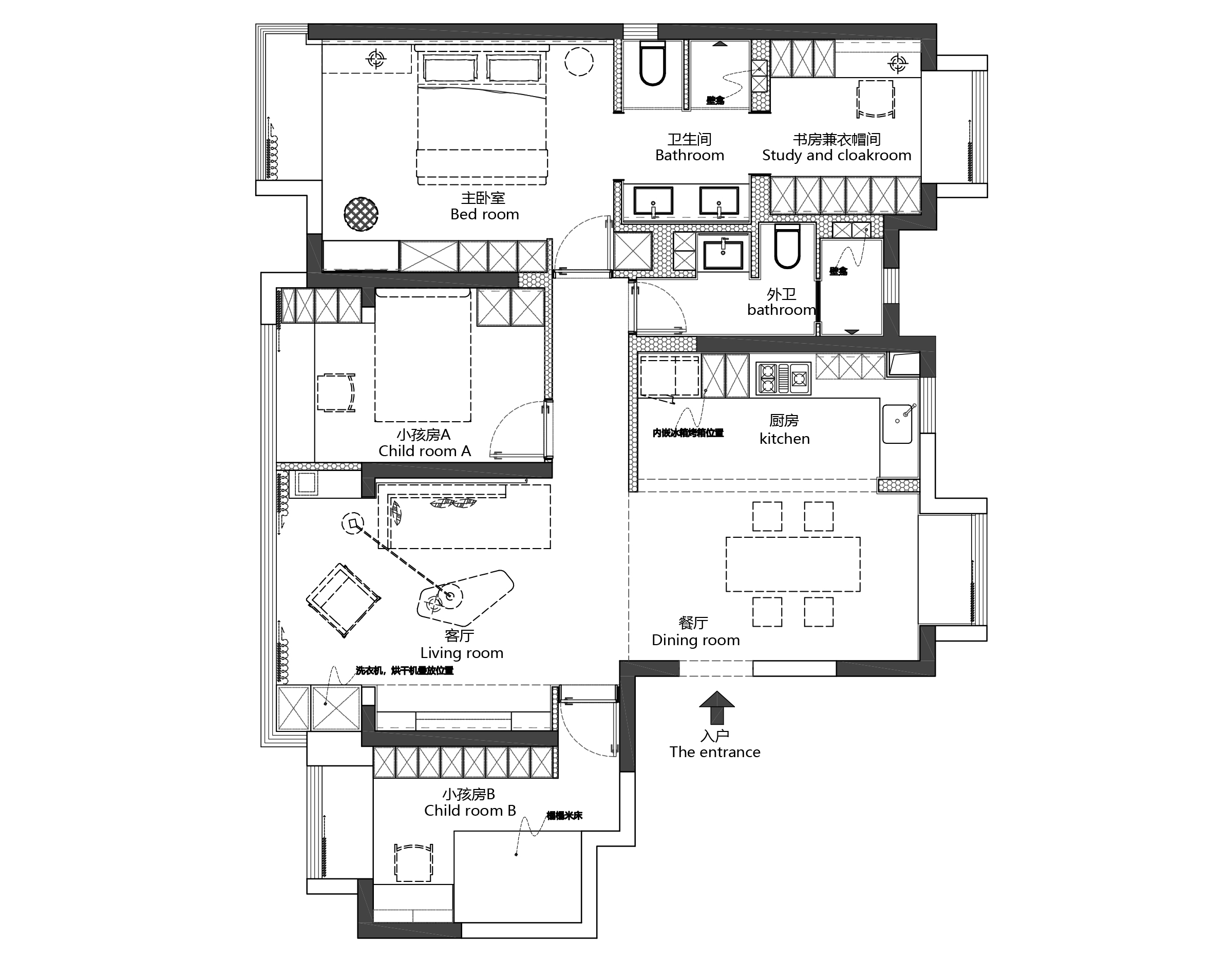 居住空间全案设计丨中国萍乡丨杭州民舍制作空间设计工作室-8