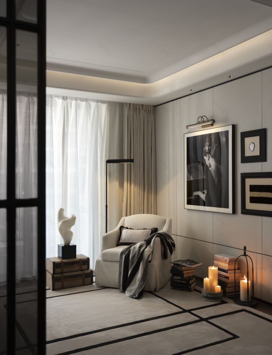 华润置地武汉瑞府266㎡样板间丨中国武汉丨硬装LYZD李益中设计,软装RSD赛瑞迪普-9