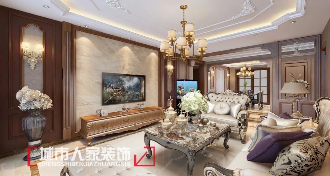 150㎡美式风格,打造城市中的自然角落-6