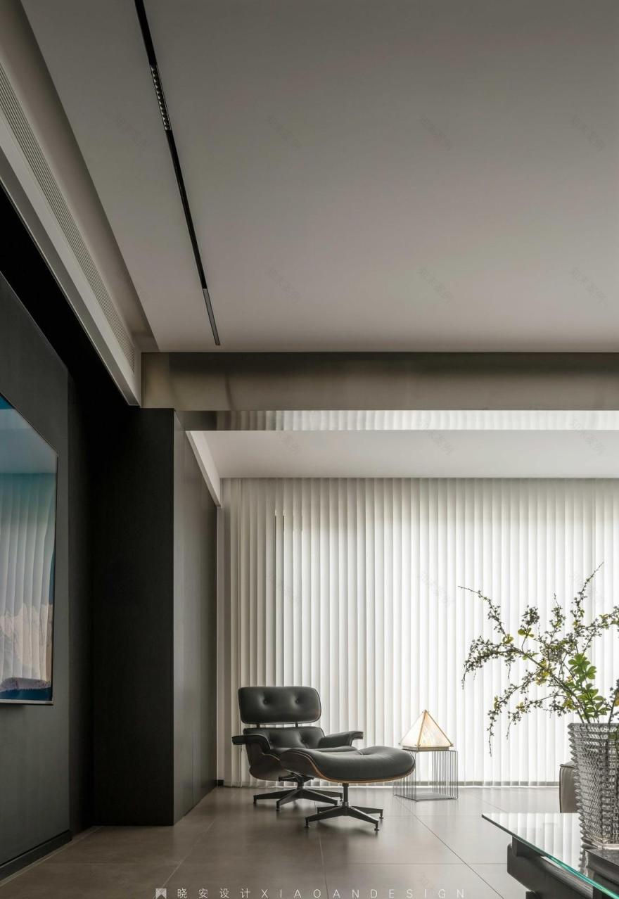 350㎡极简现代住宅-23