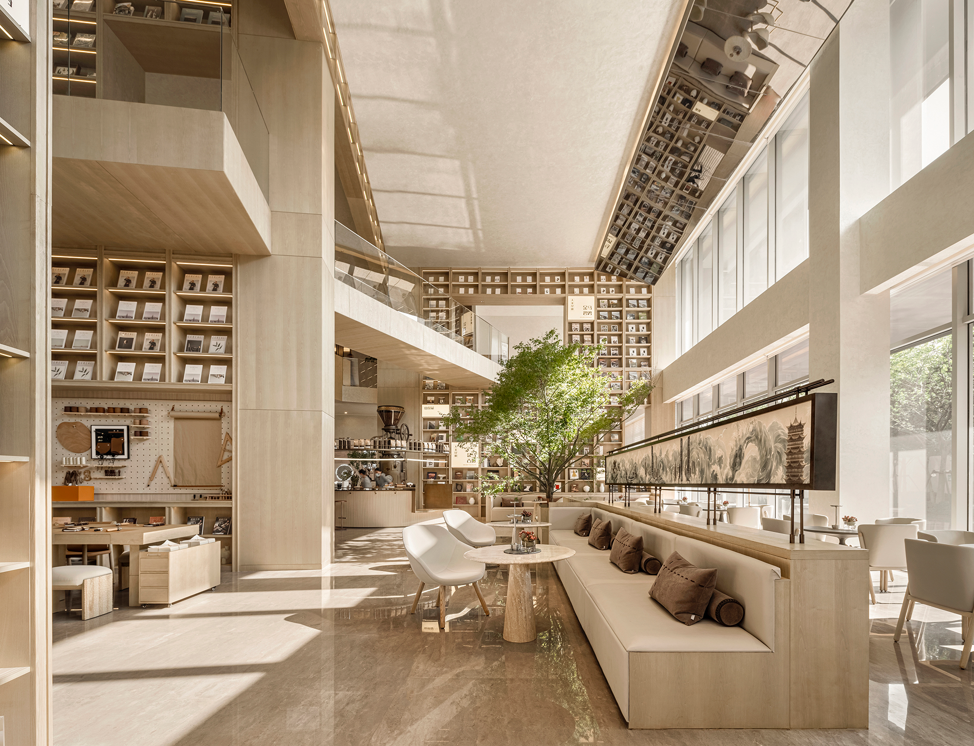 绿城昆明柳岸晓风生活美学馆丨中国昆明丨春山秋水-33