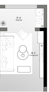 美的云筑 102㎡现代简约风户型解析丨仟业装饰-40