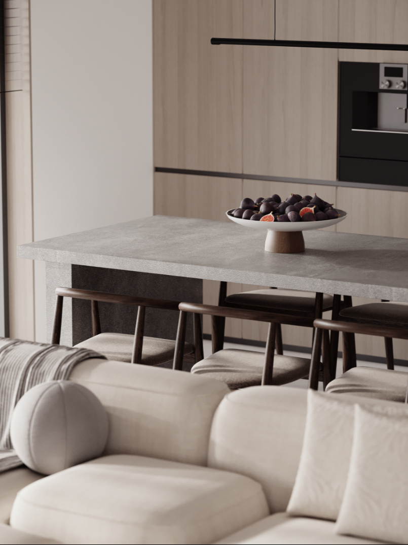 240平现代极简客餐厅-7