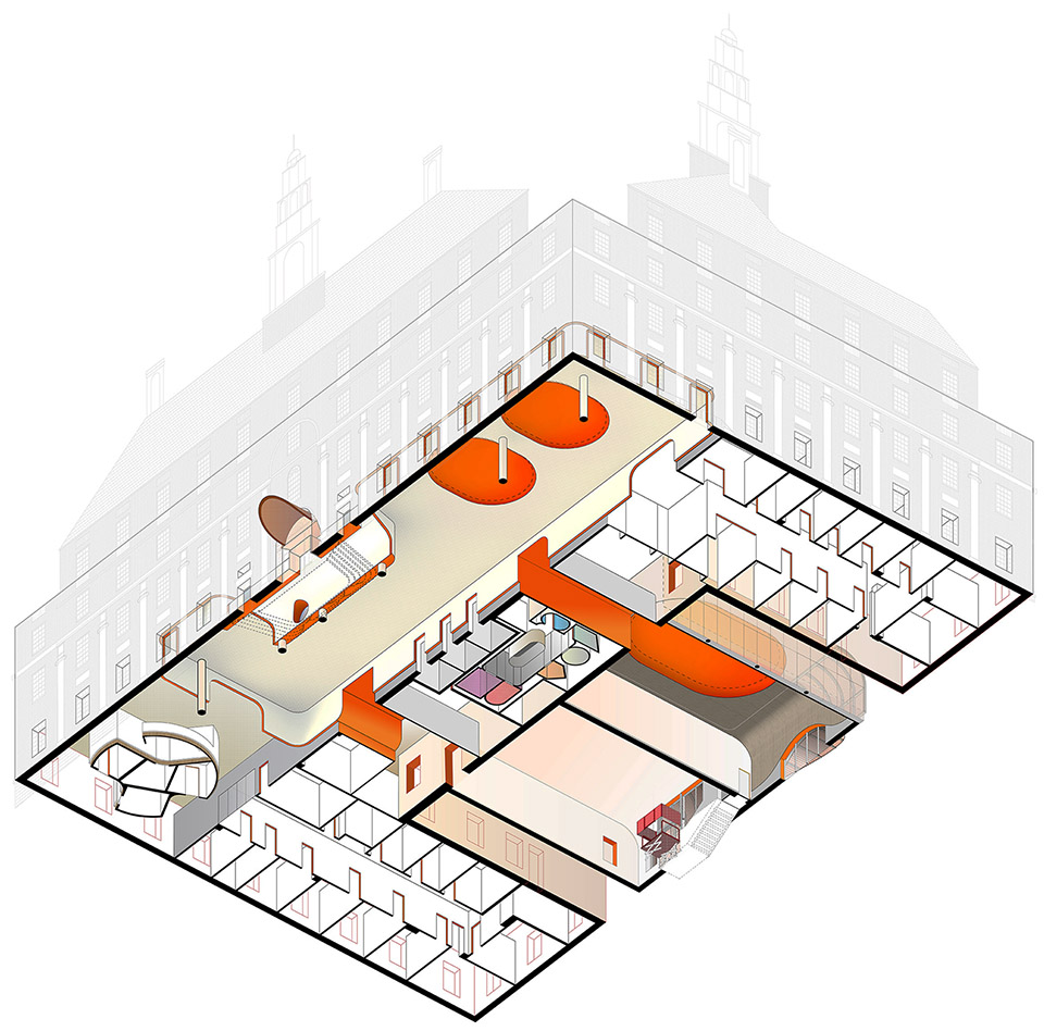 罗德岛设计学院学生中心，美国 / WORKac-19